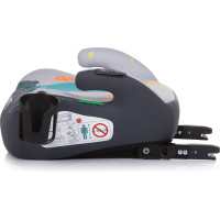 CHIPOLINO Podsedák Wing i-Size 125-150cm Isofix, Space Dino