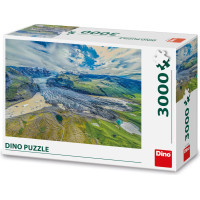 DINO Puzzle Islandský ľadovec 3000 dielikov