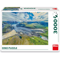 DINO Puzzle Islandský ľadovec 3000 dielikov
