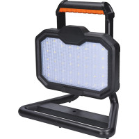 Solight LED reflektor 20W, prenosný, nabíjací, 2000lm, oranžovo-čierny