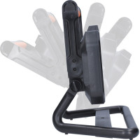 Solight LED reflektor 20W, prenosný, nabíjací, 2000lm, oranžovo-čierny