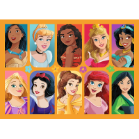 TREFL Puzzle Disney princeznej: Rozprávkové príbehy 4v1 (35,48,54,70 dielikov)