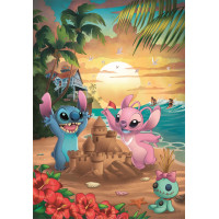 CLEMENTONI Puzzle Lilo&Stitch: Stitch a Angel 500 dielikov