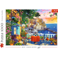 TREFL Puzzle Pohľad na Cinque Terre 1000 dielikov
