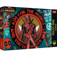 TREFL Puzzle Premium Plus: Deadpool 1000 dielikov
