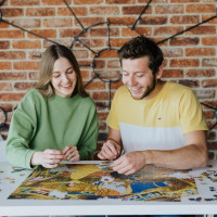 TREFL Puzzle Premium Plus Iconic Moments: Kráska a zviera 1000 dielikov