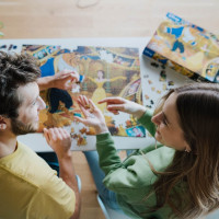 TREFL Puzzle Premium Plus Iconic Moments: Kráska a zviera 1000 dielikov