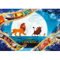 TREFL Puzzle Premium Plus Iconic Moments: Leví kráľ 1000 dielikov