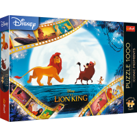 TREFL Puzzle Premium Plus Iconic Moments: Leví kráľ 1000 dielikov