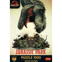 TREFL Puzzle Premium Plus Jurassic Park: Filmový plagát 1000 dielikov