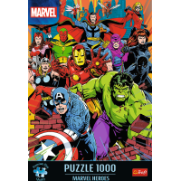 TREFL Puzzle Premium Plus Marvel: Hrdinovia Marvelu 1000 dielikov