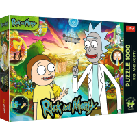 TREFL Puzzle Premium Plus: Rick a Morty 1000 dielikov