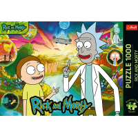 TREFL Puzzle Premium Plus: Rick a Morty 1000 dielikov
