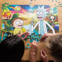 TREFL Puzzle Premium Plus: Rick a Morty 1000 dielikov