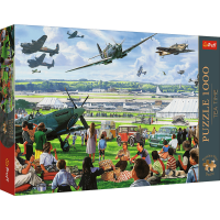 TREFL Puzzle Premium Plus Tea Time: Letecký deň 1000 dielikov