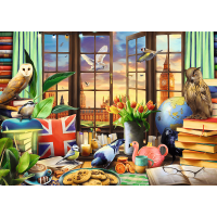 TREFL Puzzle Premium Plus Tea Time: Všetko britské 1000 dielikov