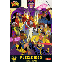 TREFL Puzzle Premium Plus X-men: Tím 1000 dielikov