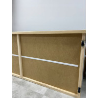 Detská posteľ z masívu borovice EURO - 200x90 cm - prírodná