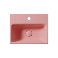GSI NUBES keramické umývadlo 40x32cm, blush mat 9684124