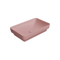 GSI PURA keramické umývadlo na dosku 60x38cm, blush mat 883724