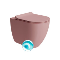 GSI PURA WC misa stojaca, Swirlflush, 36x55cm, spodný/zadný odpad, blush dual-mat 880324