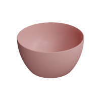 GSI PURA keramické umývadlo na dosku, priemer 42cm, blush mat 885224