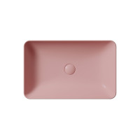 GSI NUBES keramické umývadlo na dosku 60x38cm, blush mat 903624