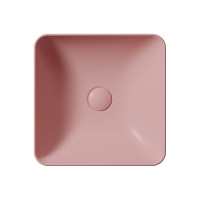 GSI SAND/NUBES keramické umývadlo na dosku 38x38cm, blush mat 903824