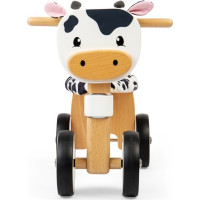 Bigjigs Toys Odrážadlo kravička