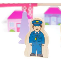 Bigjigs Rail Drevená veľká vláčikodráha princeznej