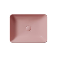 GSI SAND/NUBES keramické umývadlo na dosku 50x38cm, blush mat 903724