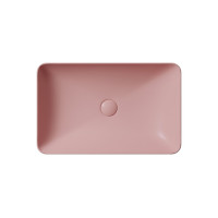 GSI PURA keramické umývadlo na dosku 60x38cm, blush mat 883724