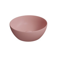 GSI PURA keramické umývadlo na dosku, priemer 32cm, blush mat 885424