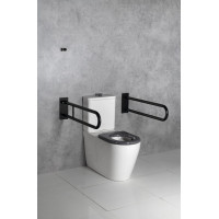 Sapho MEDIC RIMLESS WC kombi misa s nádržkou, spodný/zadný odpad, biela MC102
