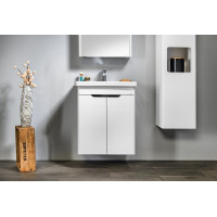 Sapho Kúpeľňový set ELLA 60, 2x dvierka, biela KSET-074