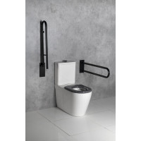 Sapho MEDIC RIMLESS WC kombi misa s nádržkou, spodný/zadný odpad, biela MC102