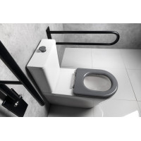 Sapho MEDIC RIMLESS WC kombi misa s nádržkou, spodný/zadný odpad, biela MC102