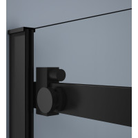 Gelco DRAGON BLACK obdĺžnikový sprchovací kút 900x1000mm L/P variant, rohový vstup GD4290BGD4210B