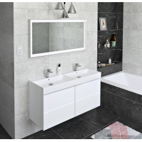 Sapho Kúpeľňový set FILENA 120, biela mat KSET-061