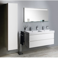Sapho Kúpeľňový set ODETTA 120, biela KSET-058