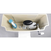 Aqualine ANTIK WC kombi retro + sedátko, biela AK107-01