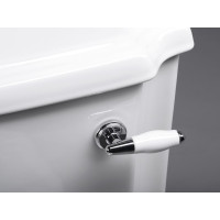 Aqualine ANTIK WC kombi retro + sedátko, biela AK107-01