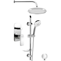 Aqualine DAPHNE podomietkový sprchový set s pákovou batériou, 2 výstupy, chróm DH944