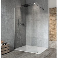 Gelco VARIO CHROME jednodielna sprchová zástena na inštaláciu k stene, číre sklo, 1300 mm GX1213GX1010