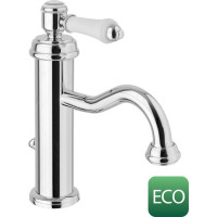 Sapho VIENNA stojanková umývadlová batéria s výpustou, ECO karatuša, chróm VO002-01