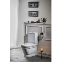 CREAVIT ANTIK WC kombi, spodný/zadný odpad, biela WCSET08-ANTIK