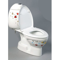 CREAVIT KID WC kombi detské, zadný odpad, dekor CK311.400.0F
