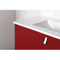 Sapho Kúpeľňový set MITRA 120, dvojumývadlo, bordo KSET-007