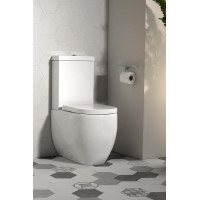 Kerasan FLO WC kombi, spodný/zadný odpad, biela WCSET11-FLO