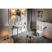 CREAVIT ANTIK WC kombi, spodný/zadný odpad, biela WCSET08-ANTIK